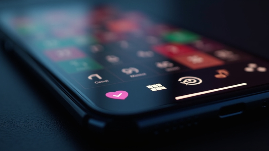 Übersichtliche App-Oberfläche mit Menü und Spielsymbolen im Casino-Look